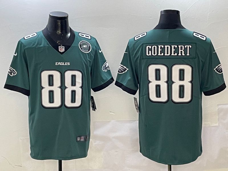 Men Philadelphia Eagles #88 Goedert Green Second generation Nike 2025 Limited NFL Jersey style 4->philadelphia eagles->NFL Jersey